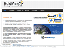 Tablet Screenshot of goldmine.es