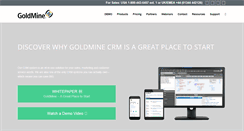 Desktop Screenshot of goldmine.com